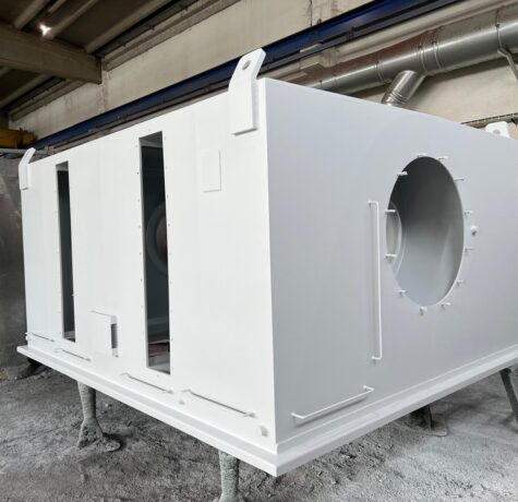 Gruppo di raffreddamento aria in acciaio al carbonio con ciclo Norsok M-501