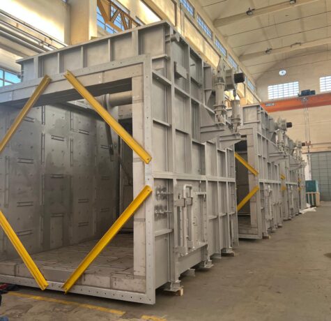 Diverter deviatore di flusso in acciaio al carbonio per alte temperature fino a 600°C