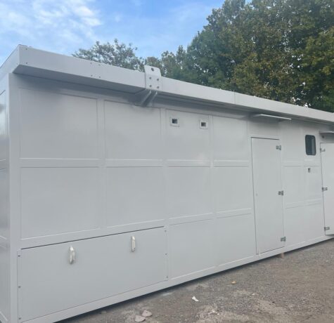 Cabinato acustico insonorizzante in acciaio al carbonio con ciclo certificato per ambiente marino