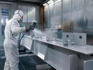 verniciatura a liquido industriale