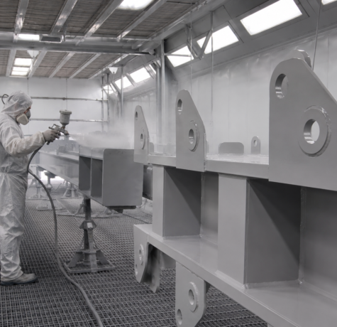 verniciatura a liquido industriale